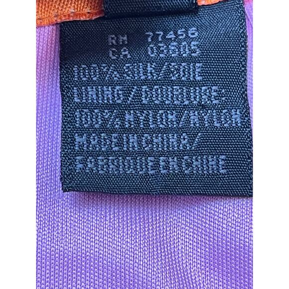 Cynthia Steffe Black Floral 100% Silk Summer Dressy Skirt - Size 6 - Picture 4 of 7